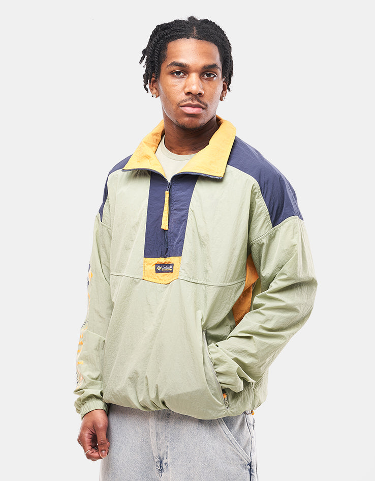Columbia Riptide™ II Retro Windbreaker Anorak - Safari/Nocturnal