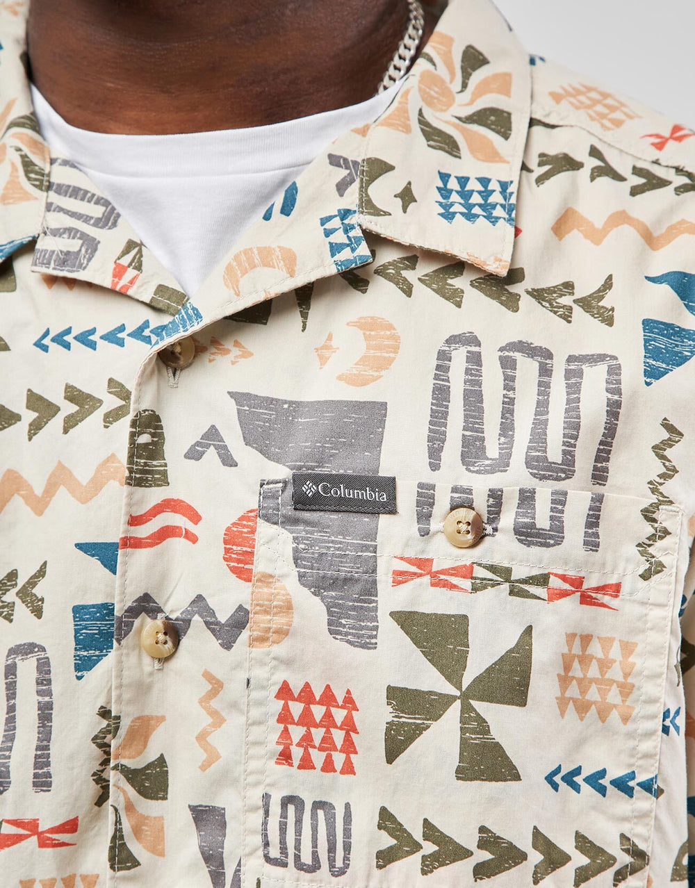 Columbia Pine Canyon™ S/S Shirt - Dark Stone/Outer Bounds