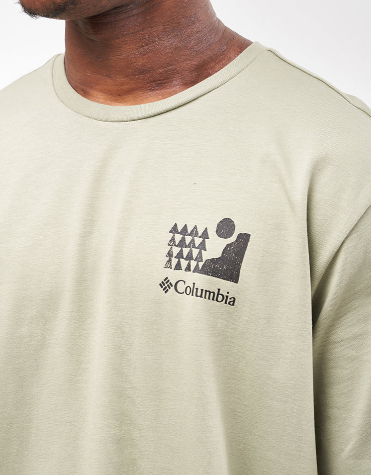 Columbia Explorers Canyon™ Back T-Shirt - Safrai/Explore Outdoors