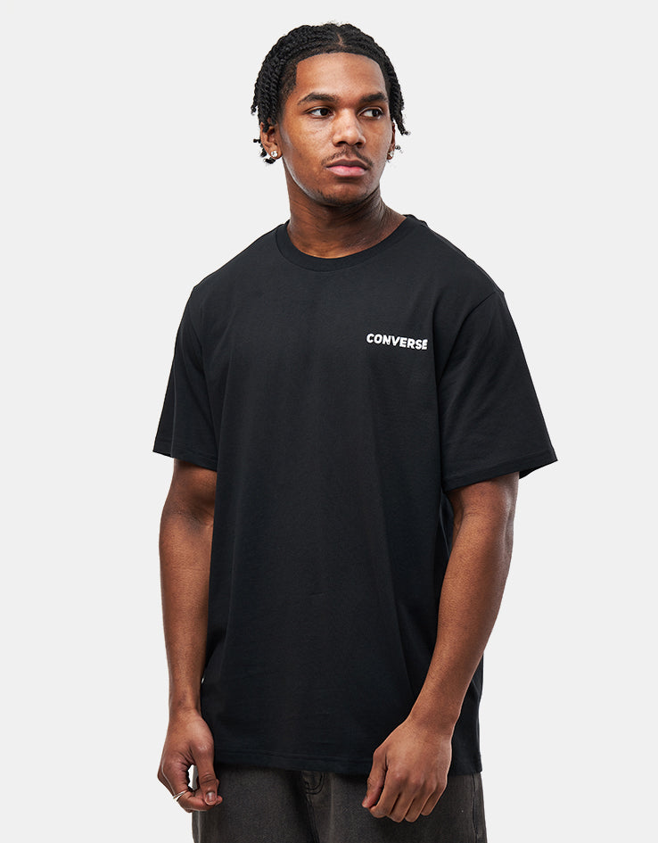 Converse Otherworldly Transmissions T-Shirt - Converse Black