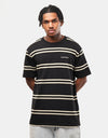 DC Portside Stripe T-Shirt - Black Portside Stripe