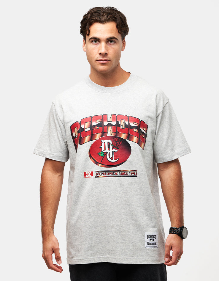 DC Change Up T-Shirt - Light Heather Grey