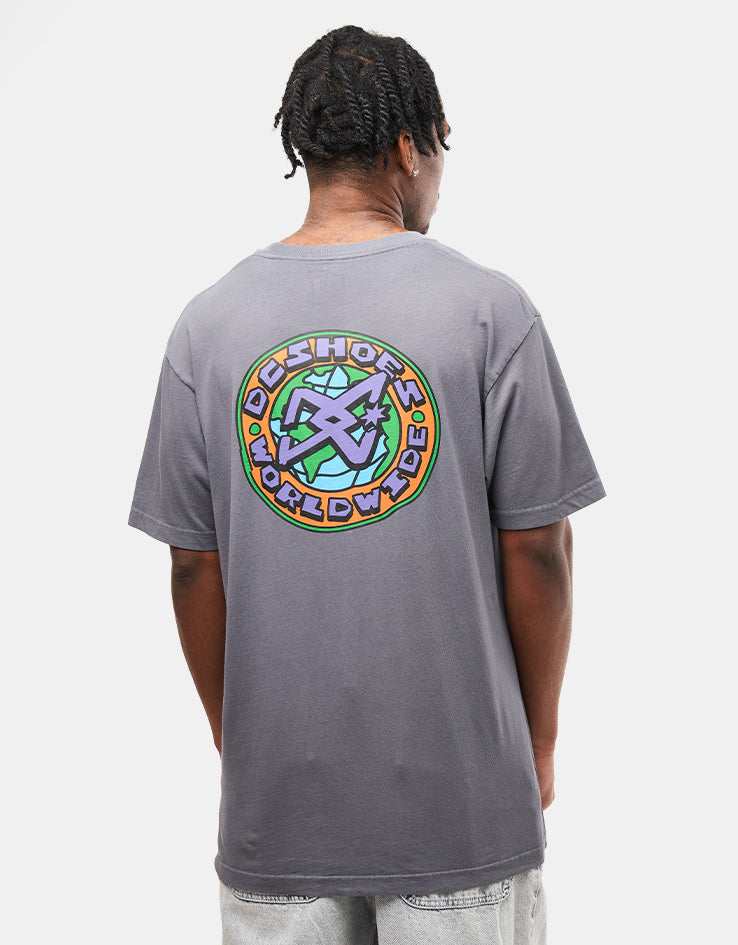 DC Spinner T-Shirt - Magnet Acid Wash