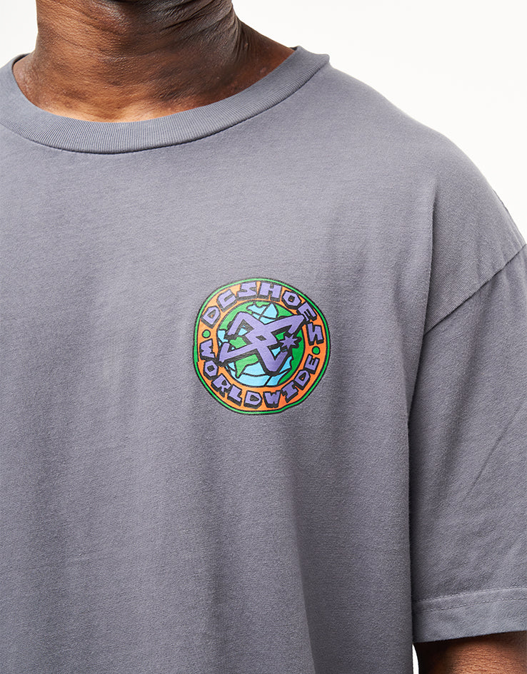 DC Spinner T-Shirt - Magnet Acid Wash