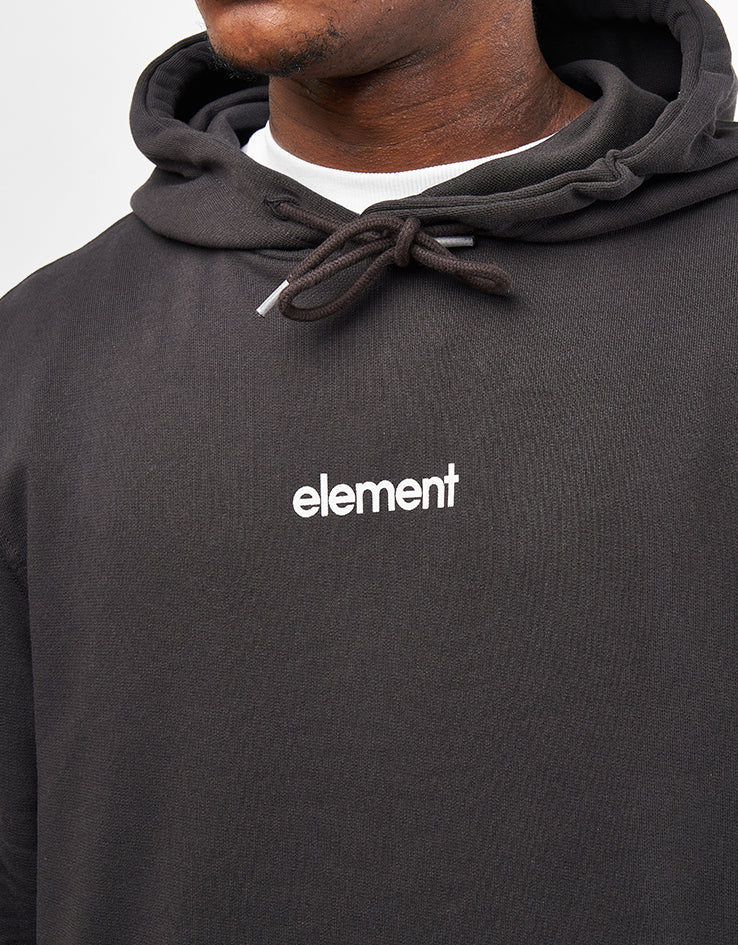 Element Simple Logo Pullover Hoodie - Off Black