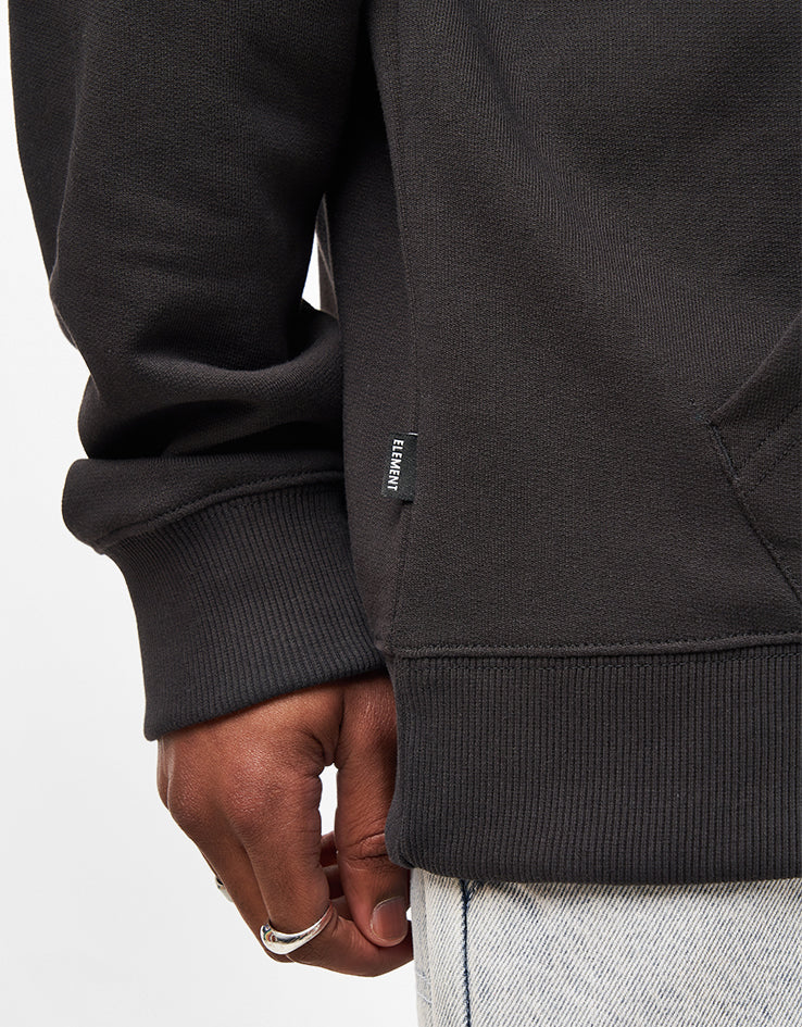 Element Simple Logo Pullover Hoodie - Off Black
