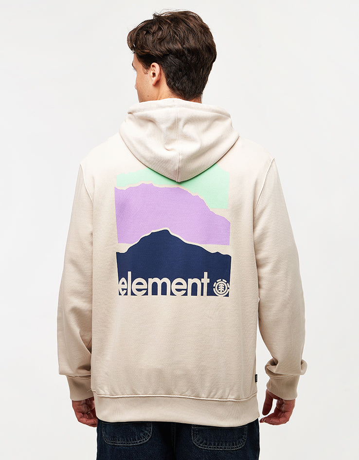 Element 3 Horizons Pullover Hoodie - Oat Milk