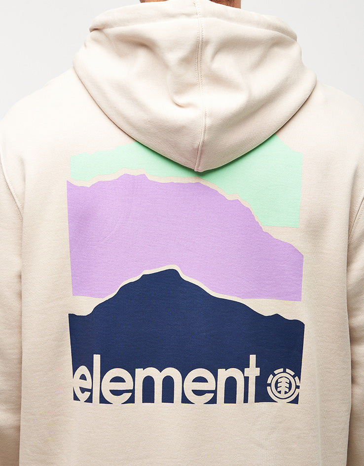 Element 3 Horizons Pullover Hoodie - Oat Milk