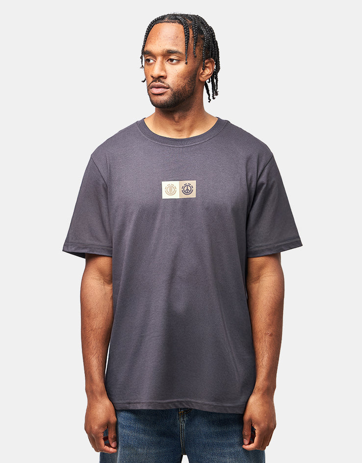 Element Dual T-Shirt - Off Black