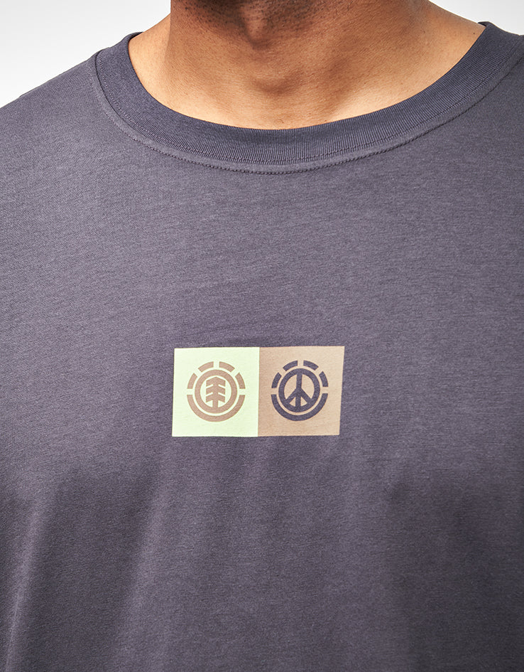 Element Dual T-Shirt - Off Black