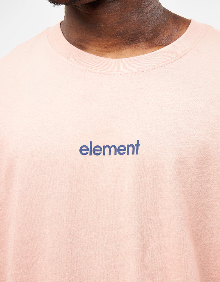 Element Simple Logo T-Shirt - Misty Rose