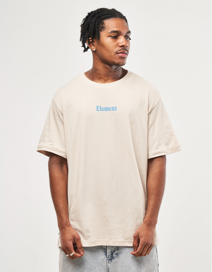 Element No Rain T-Shirt - Oat Milk