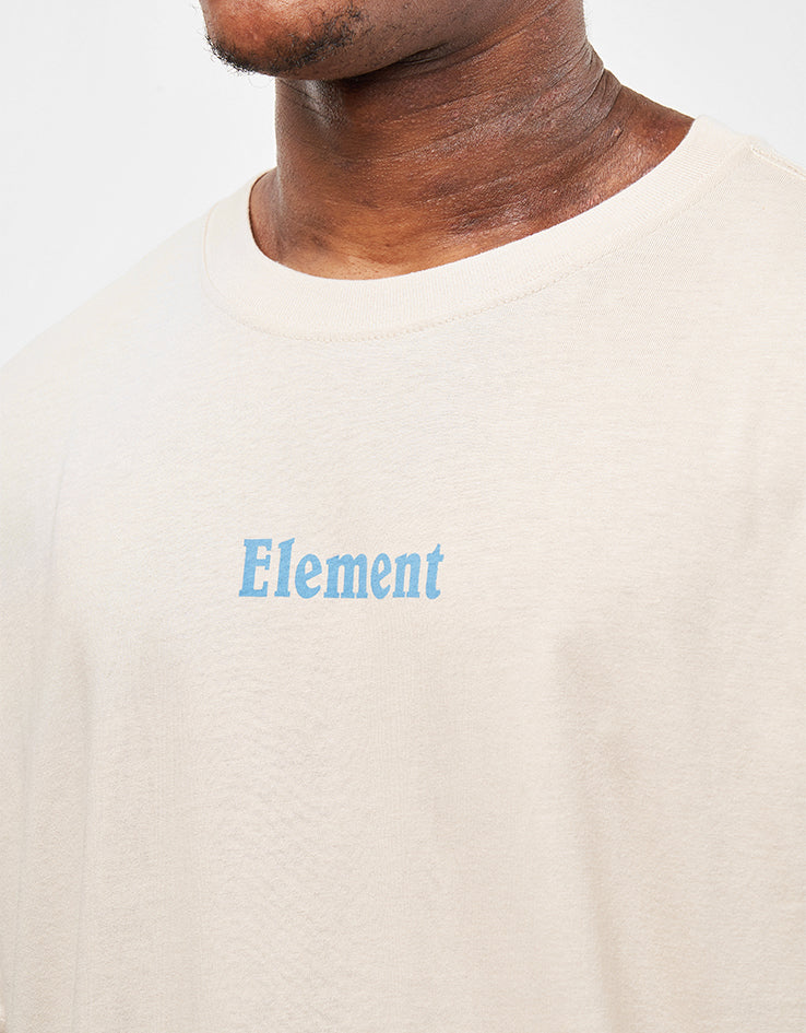 Element No Rain T-Shirt - Oat Milk