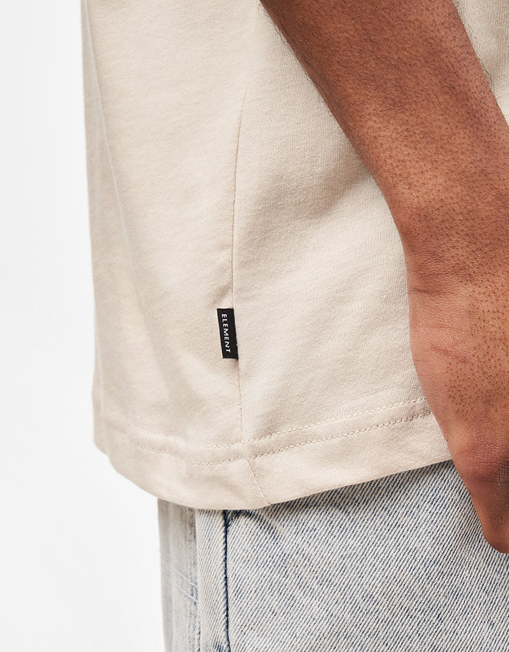 Element No Rain T-Shirt - Oat Milk