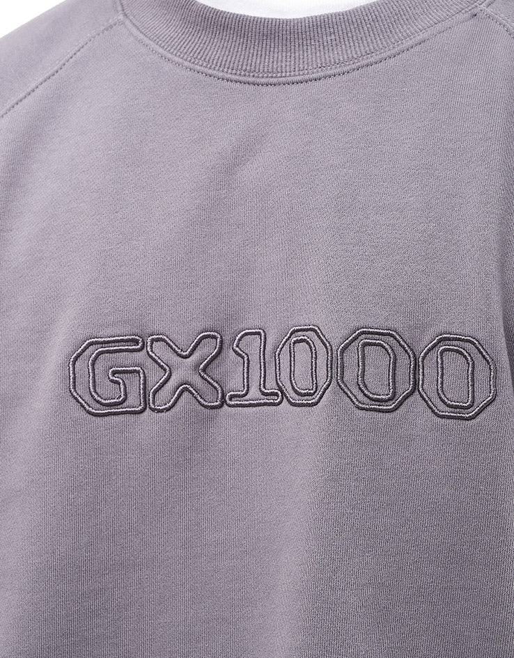 GX1000 OG Logo Crewneck - Charcoal