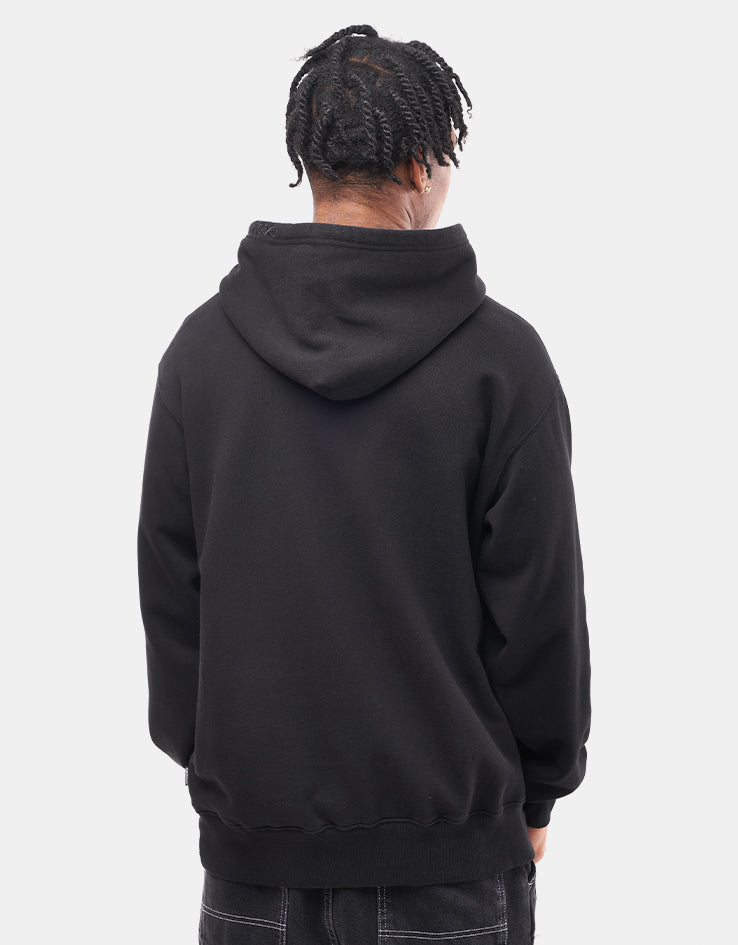 GX1000 Script Pullover Hoodie - Black