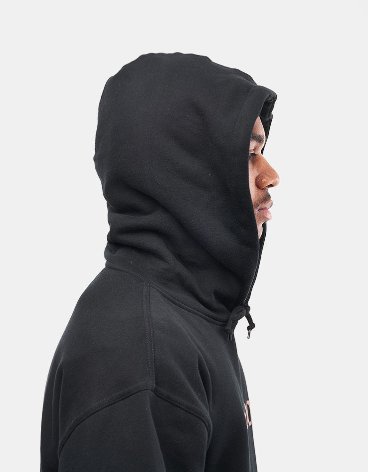 GX1000 OG Logo Pullover Hoodie - Black/Brown