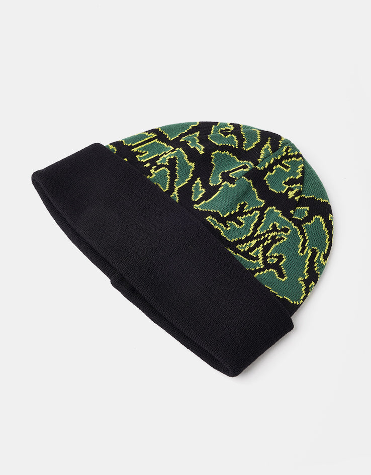 GX1000 Argon Beanie - Black/Green