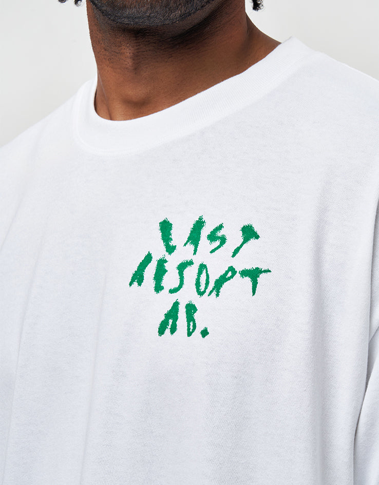 Last Resort Art T-Shirt - White