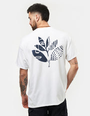 Magenta Femme T-Shirt - White