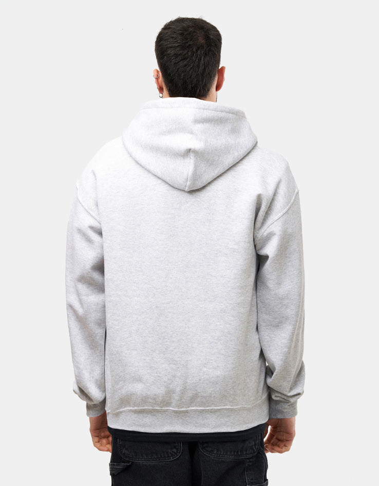 Magenta 3D Pullover Hoodie - Ash