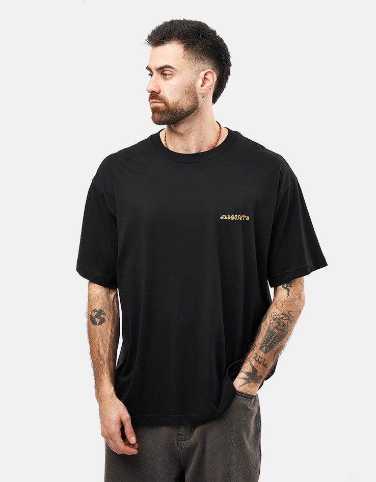 Magenta Life T-Shirt - Black