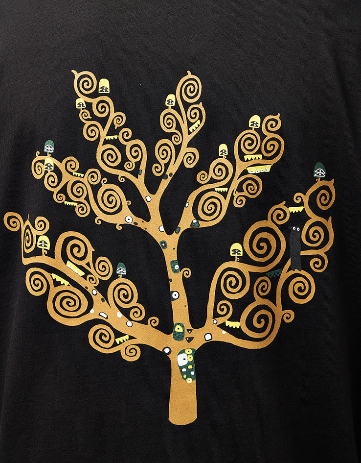 Magenta Life T-Shirt - Black