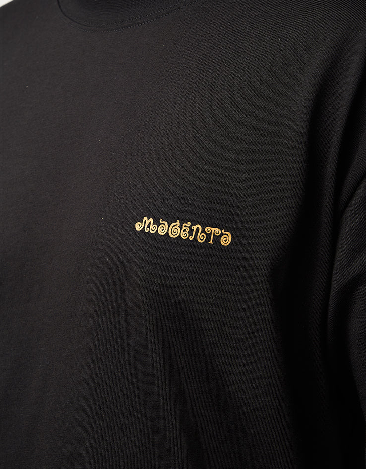 Magenta Life T-Shirt - Black