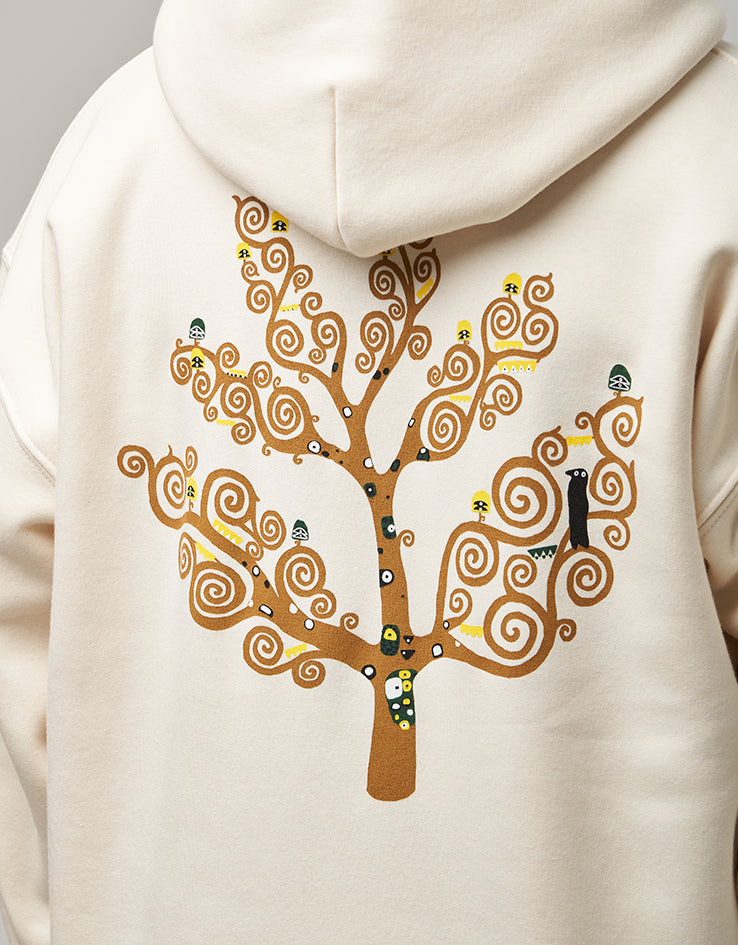 Magenta Life Pullover Hoodie - Natural