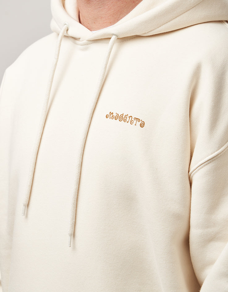 Magenta Life Pullover Hoodie - Natural