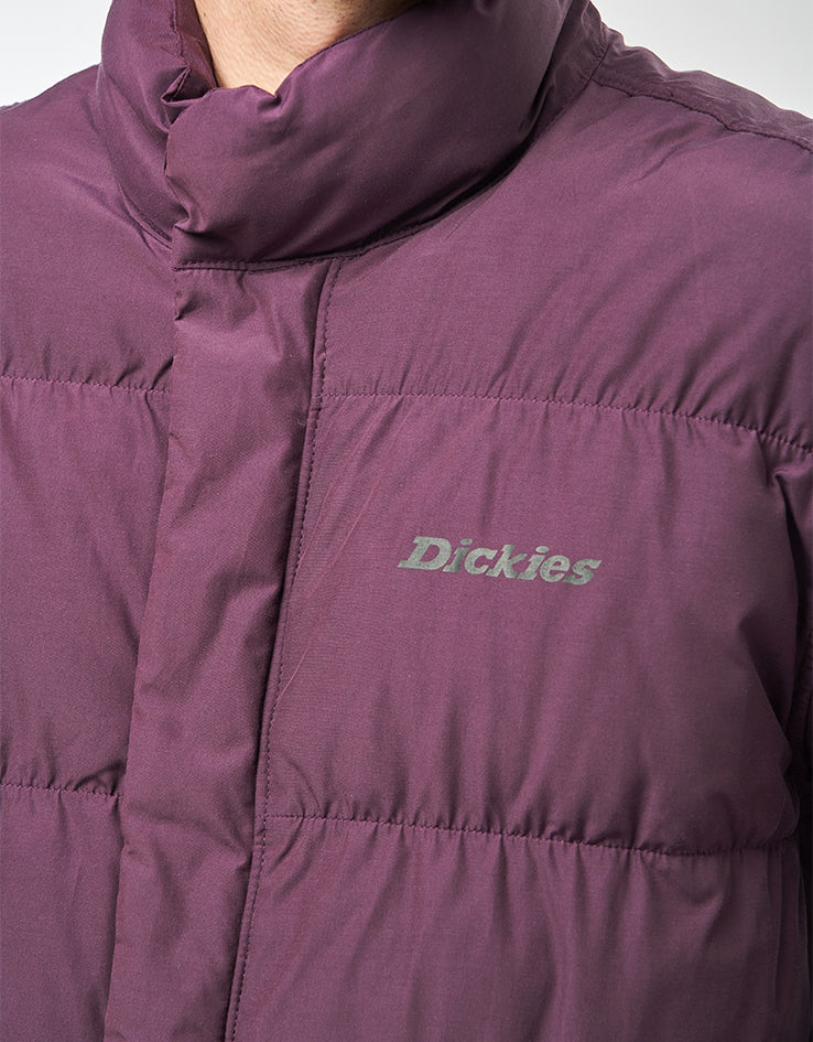 Dickies Scobey Puffer Jacket - Plum Perfect