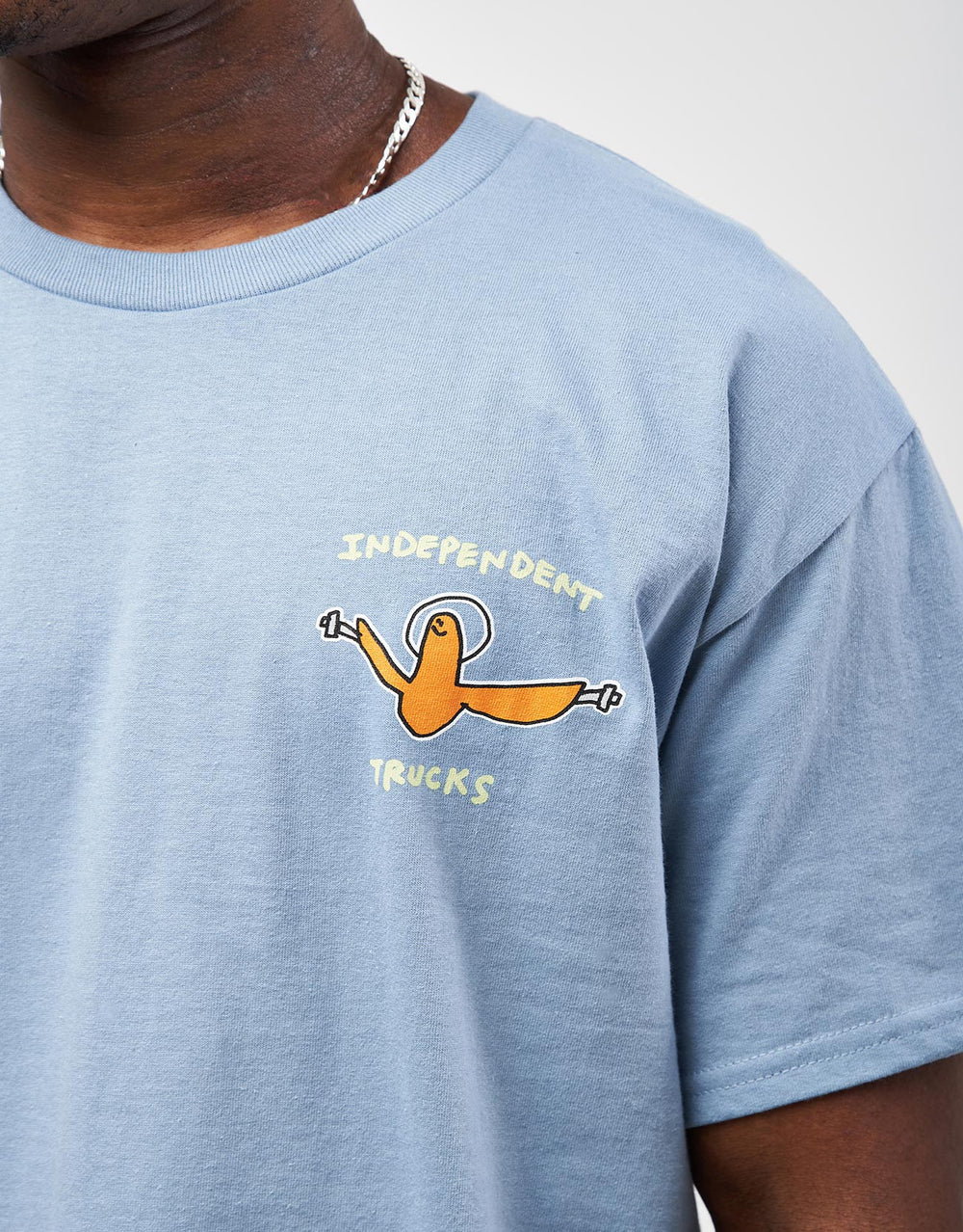 Independent x Gonz Hanger Heavyweight T-Shirt - Stone Blue