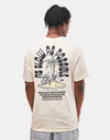 The Quiet Life As Slow As Possible T-Shirt - Cream