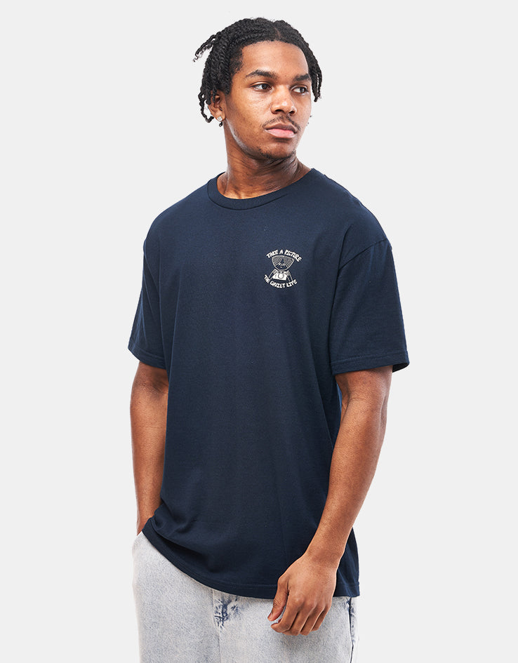 The Quiet Life Take A Picture T-Shirt - Navy