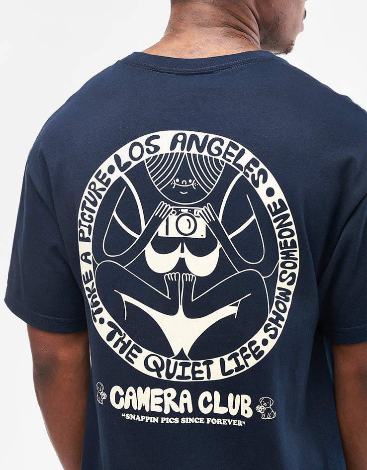 The Quiet Life Take A Picture T-Shirt - Navy