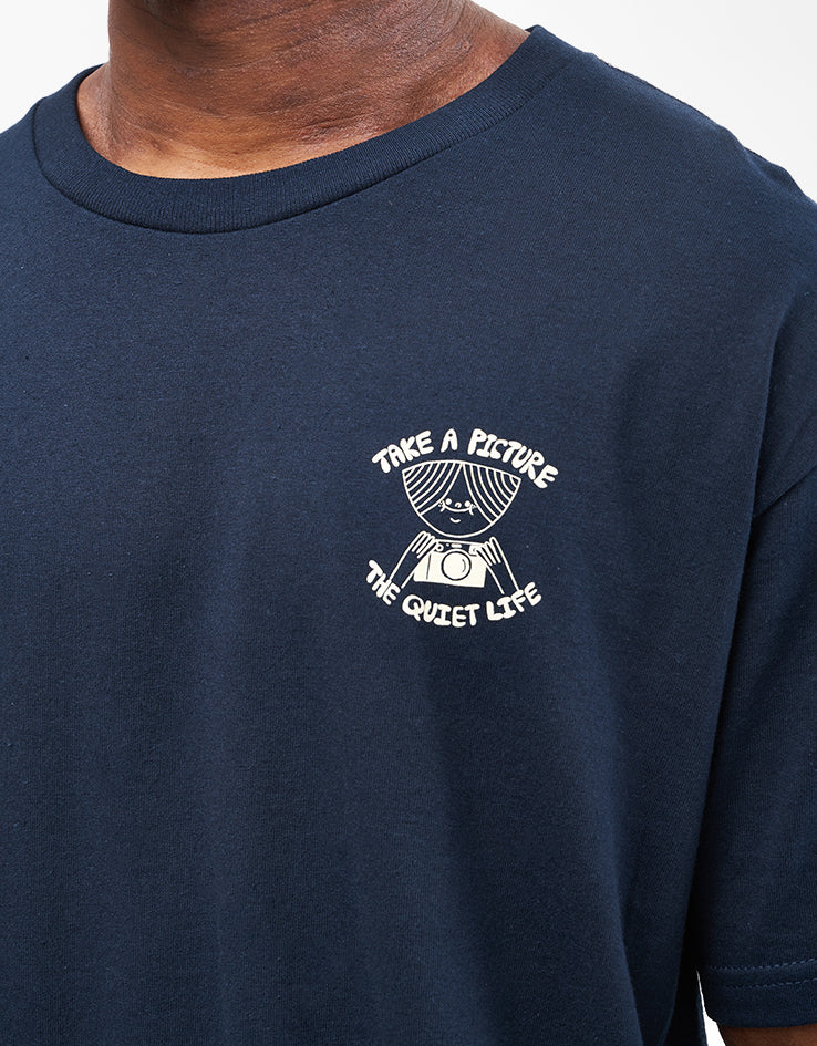 The Quiet Life Take A Picture T-Shirt - Navy