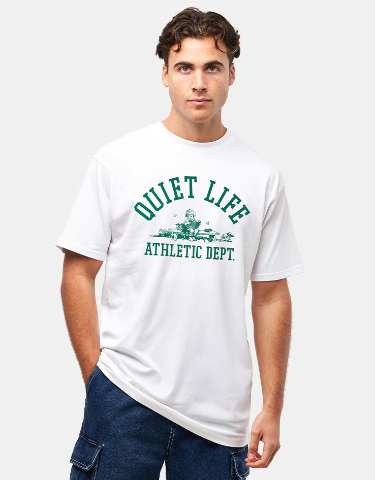 The Quiet Life Quiet Life Athletic Dept. T-Shirt - White