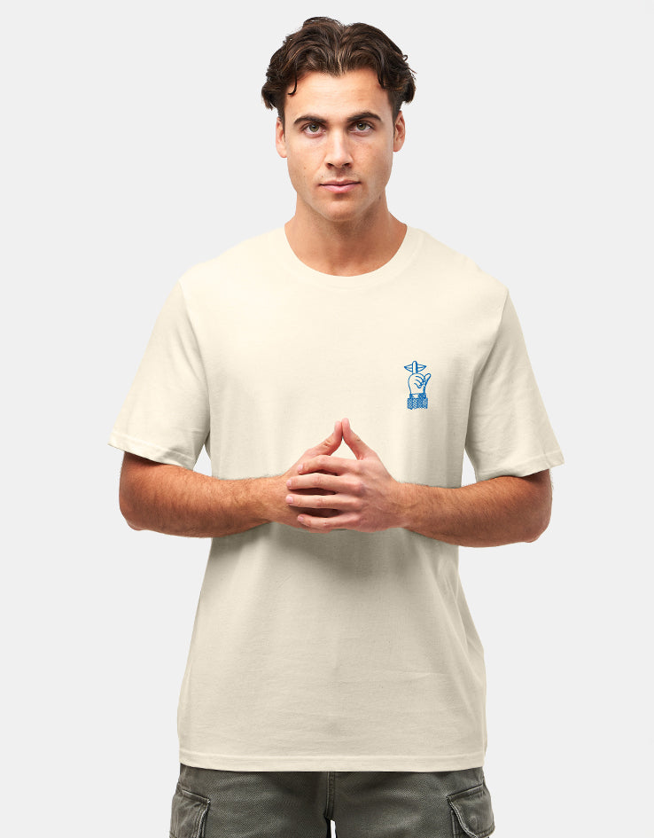 The Quiet Life La Vie Tranquille Bouquet T-Shirt - Cream