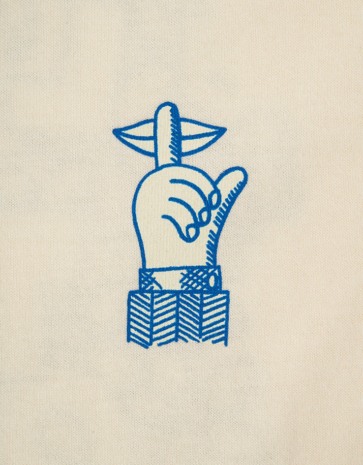 The Quiet Life La Vie Tranquille Bouquet T-Shirt - Cream