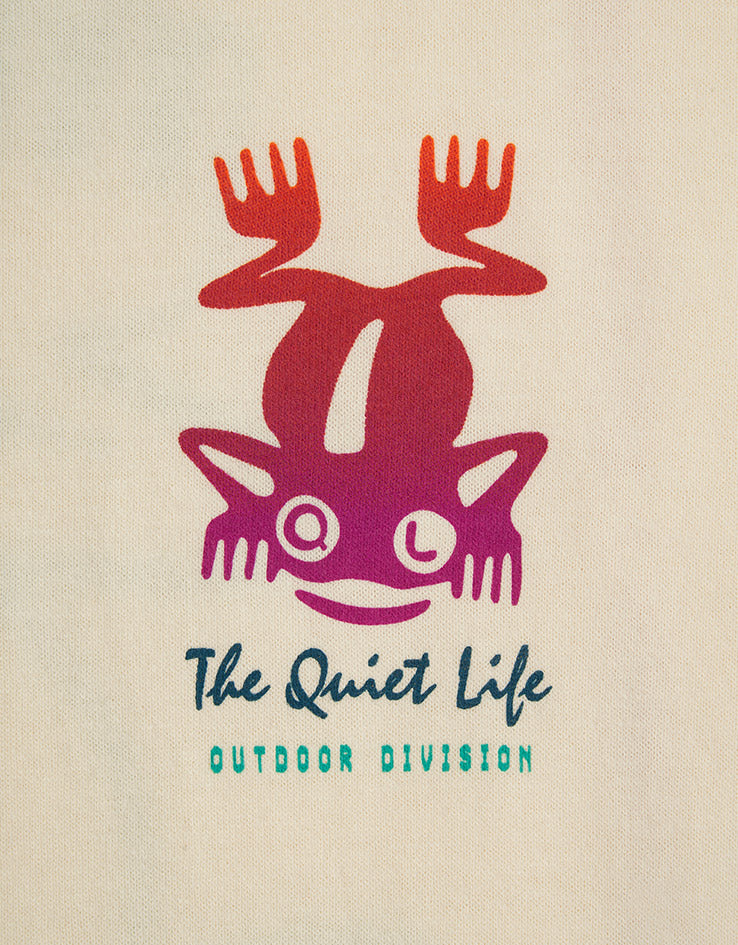 The Quiet Life Outdoor Division T-Shirt - Cream