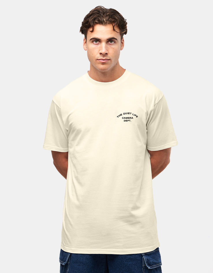 The Quiet Life Shakey Cat T-Shirt - Cream