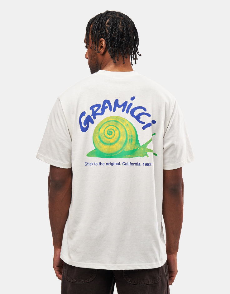 Gramicci Snail T-Shirt - White