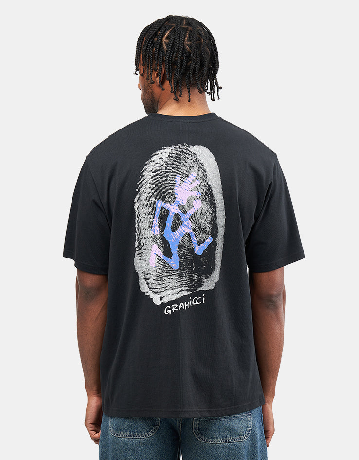 Gramicci Thumbprint T-Shirt - Vintage Black