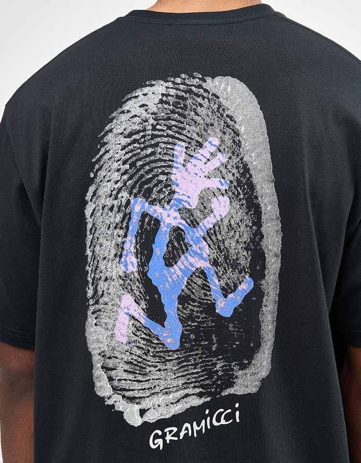 Gramicci Thumbprint T-Shirt - Vintage Black