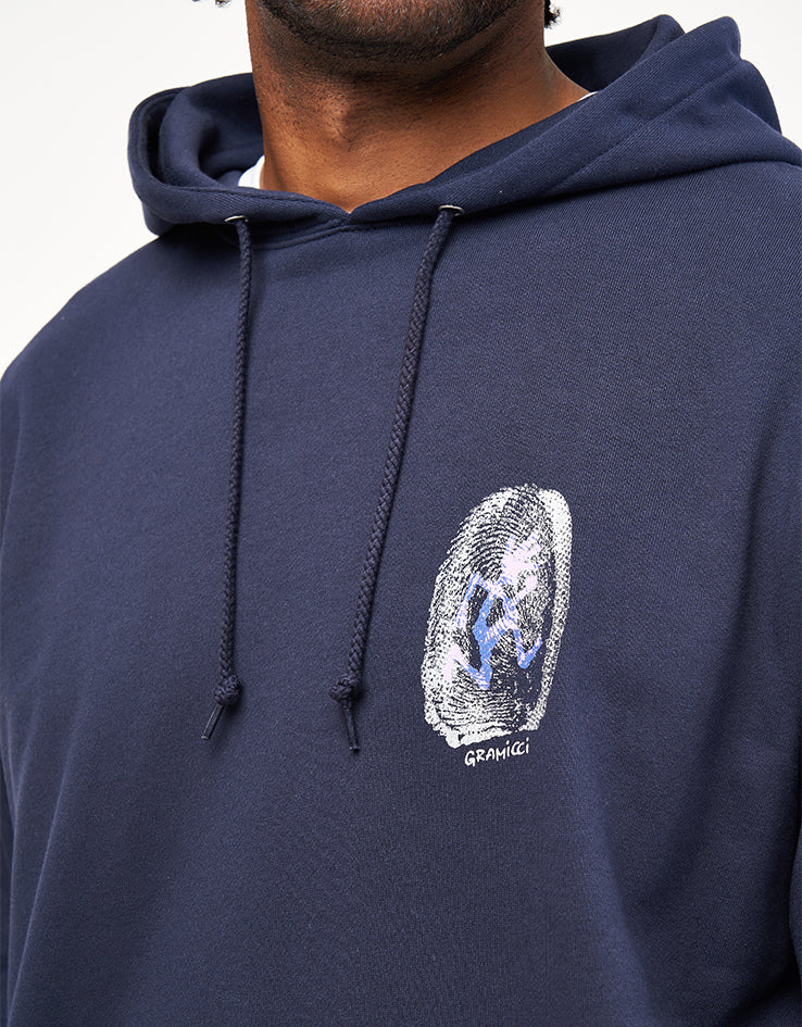 Gramicci Thumbprint Pullover Hoodie - Navy