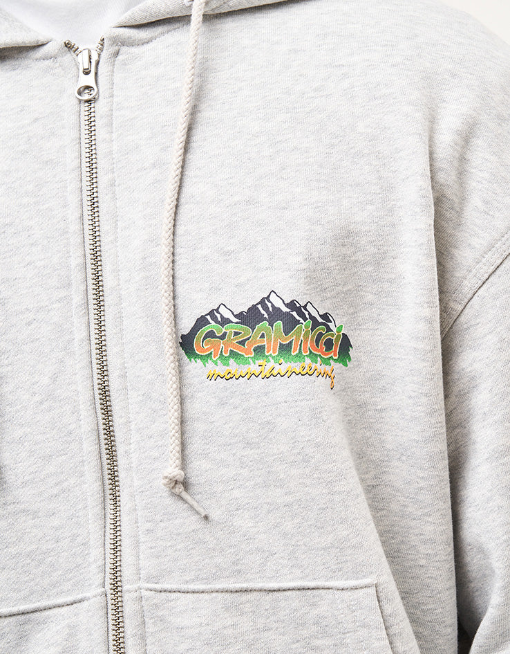 Gramicci Mountaineering Zip Hoodie - Heather Ash