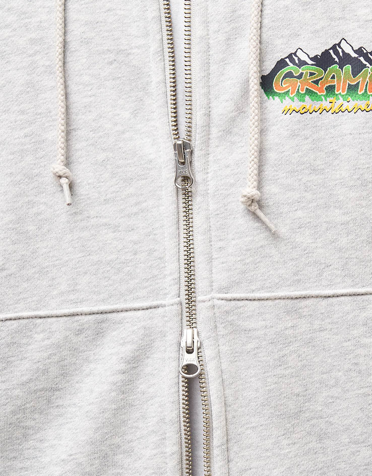 Gramicci Mountaineering Zip Hoodie - Heather Ash