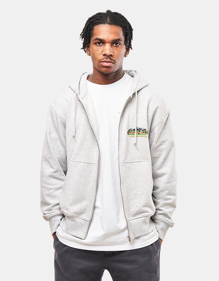 Gramicci Mountaineering Zip Hoodie - Heather Ash