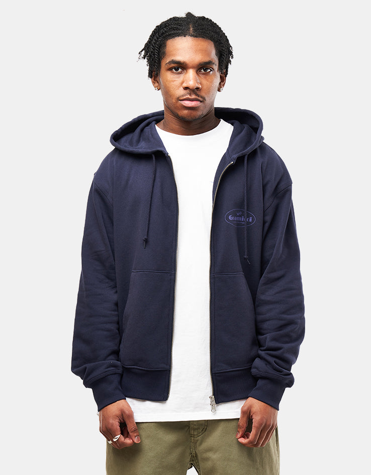 Gramicci Climbing Equipment Zip Hoodie - Navy