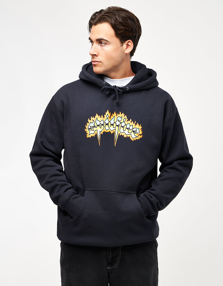 Spitfire Chrome Venom Pullover Hoodie - Navy/Multi